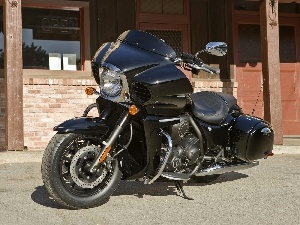 deflectors, footer, Kawasaki Vulcan 1700 Vaquero