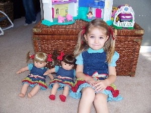 dolls, ponytail, toys, girl, dresses, Smile