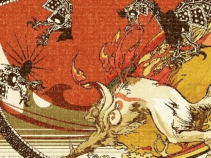 Dragons, Big Fire, Ookami Kakushi