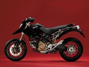 Ducati Hypermotard 1100, Black