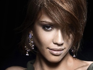 ear-ring, Jessica Alba