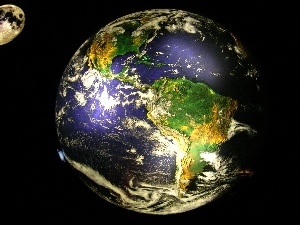 earth, satellite picture, Orb