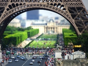 Eiffla Tower, Tourists, Paris