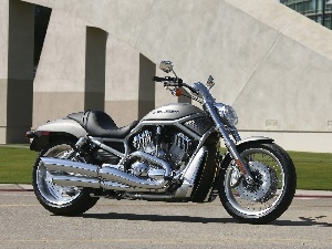 Engine, elements, Harley Davidson V-Rod, Chrome