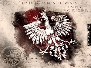 emblem, Poland, graphics, Map