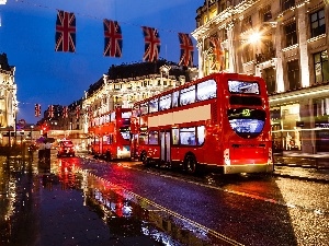 England, London, bus, Street