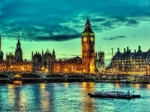 London, England, panorama