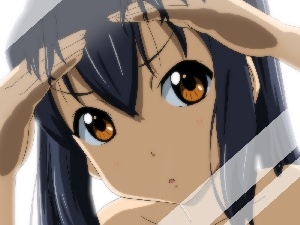 Eyes, girl, K-ON!, Glass