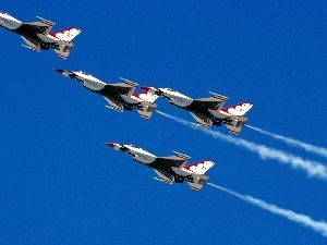 f16, order, four, jets