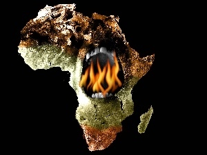 Burning, Face, continent