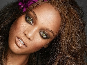 face, model, Tyra Banks