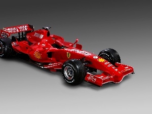 bolide, Ferrari, Red