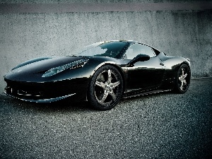 Ferrari 458 Italia, Black