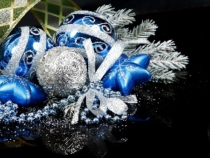 festive, headdress, baubles, Stars