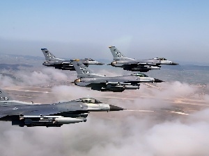 fighter, F-16, squadron