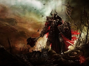 fighter, blood, Diablo 3
