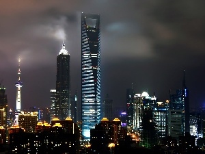 Financial, World, China, Center, Shanghai