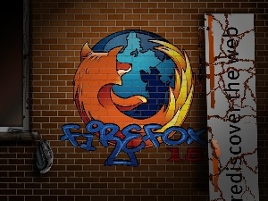 wall, FireFox, Graffiti