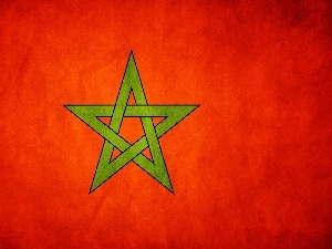 flag, Maroko