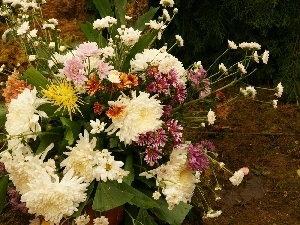different, flowers, bouquet