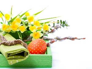 egg, Flowers, Easter