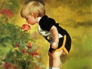 Flowers, Donald Zolan, boy