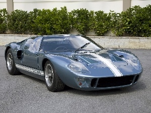 Ford GT, Gray, Automobile