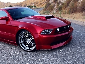 Ford Mustang, Way, cherry