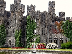 fountain, Castle