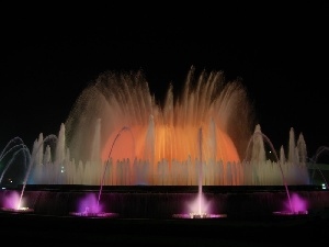 fountain, Coloured