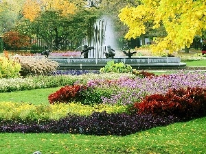 fountain, Park