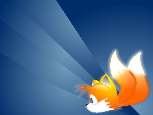 flying, fox, FireFox