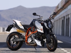 Orange, frame, KTM 990 Super Duke R