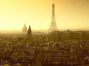 France, Town, Eiffla Tower