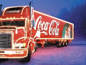Freightliner, Coca-Cola, Truck