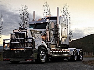 Front Truck, sheeny, Beatyfull, Kenworth, colossal