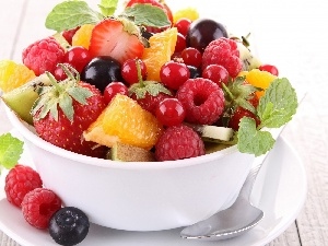 fruit, salad