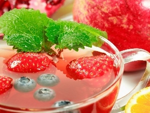 jelly, Fruits, dessert