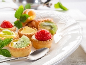 Fruits, Muffins