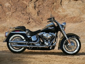 tank, fuels, Harley Davidson Softail Fat Boy