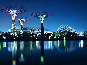 Garden, futuristic, Singapur