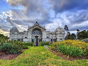 Garden, Castle, Australia, Melbourne