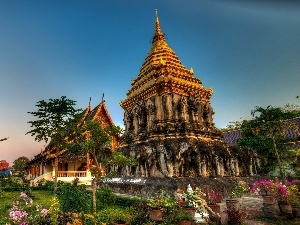 palace, Garden, Thailand