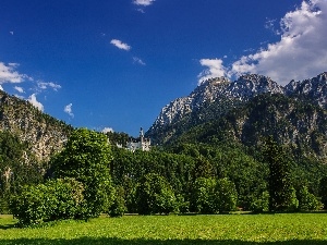 Germany, Bavaria, Castle, Neuschwanstein