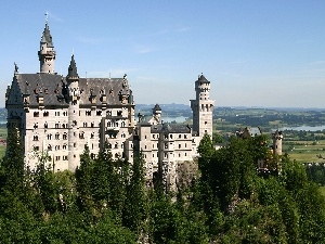 Germany, Bavaria, Castle, Neuschwenstein