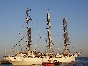 gift of youth, sailing vessel