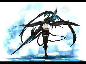 girl, Black Rock Shooter