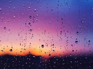 Glass, Rain