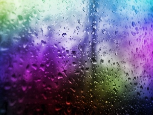 Glass, Rain