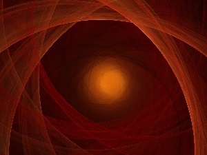 tunnel, glimmer, Red